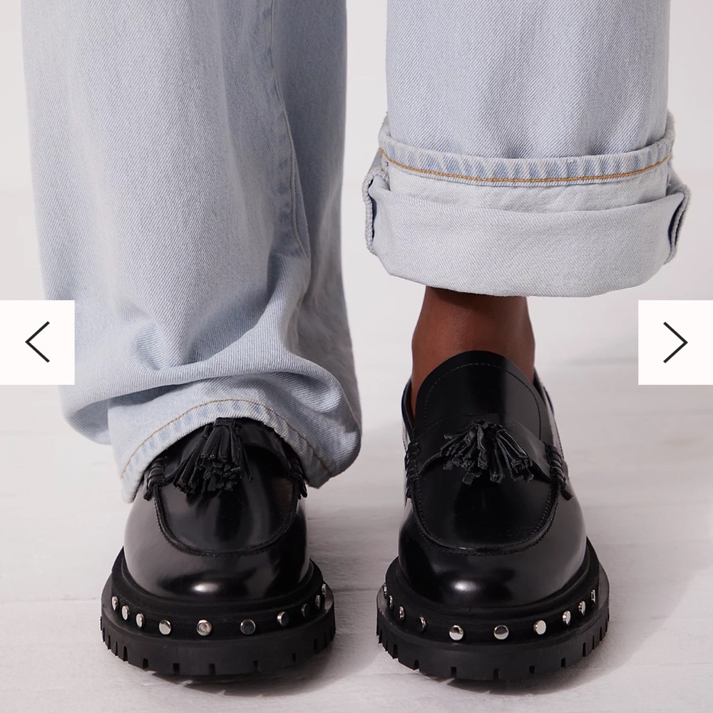 Free People Teagan Tassel Loafers